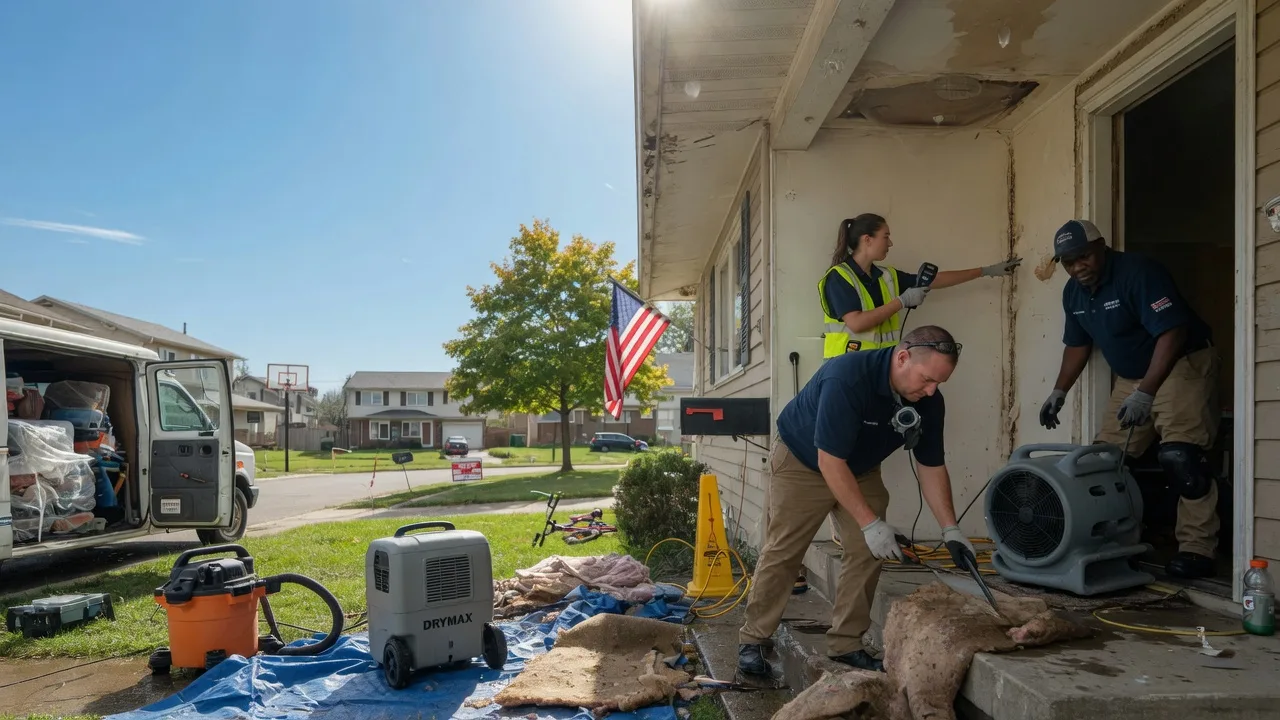 Water Damage Restoration in Lott, TX near me